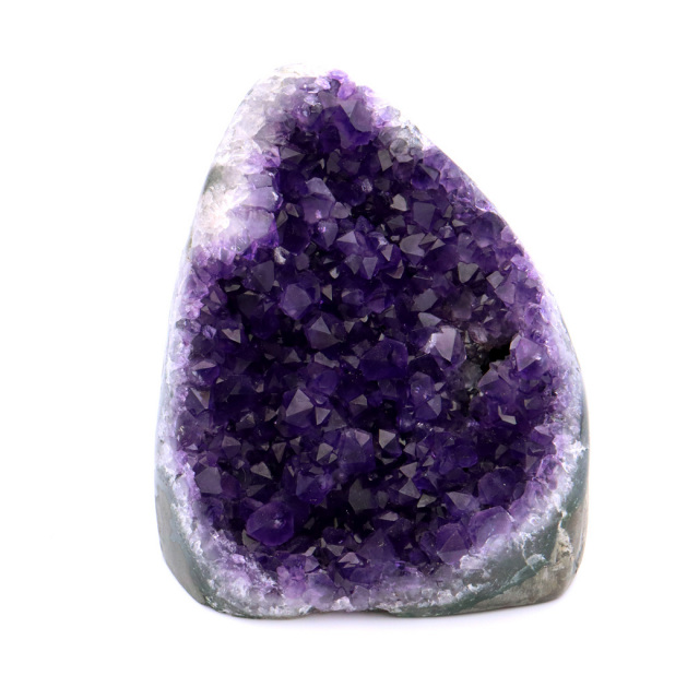 アメジスト クラスター 側面磨き 紫水晶 置き物 原石 ウルグアイ産 天然石 AAA 1点物 2月 誕生石