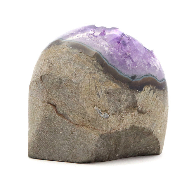 アメジスト クラスター 側面磨き AAA ドゥルーザ 紫水晶 置き物 原石 ウルグアイ産 天然石 1点物 2月 誕生石 天然石 amethyst