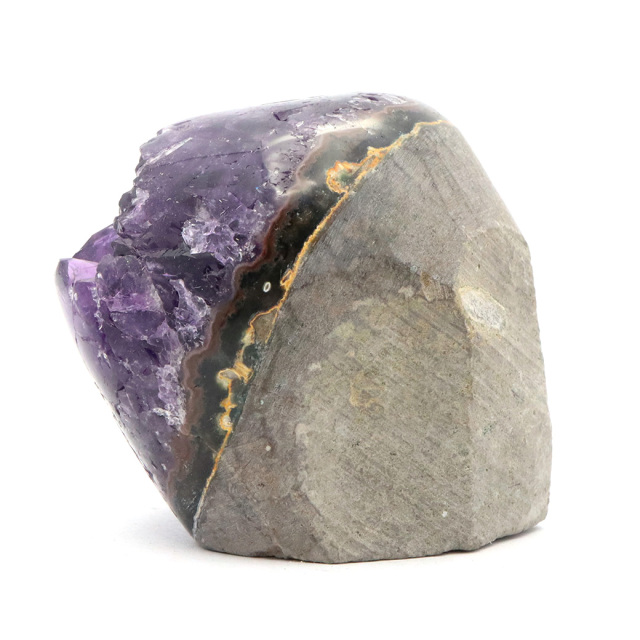 アメジスト クラスター 側面磨き AAA ドゥルーザ 紫水晶 置き物 原石 ウルグアイ産 天然石 1点物 2月 誕生石 天然石 amethyst