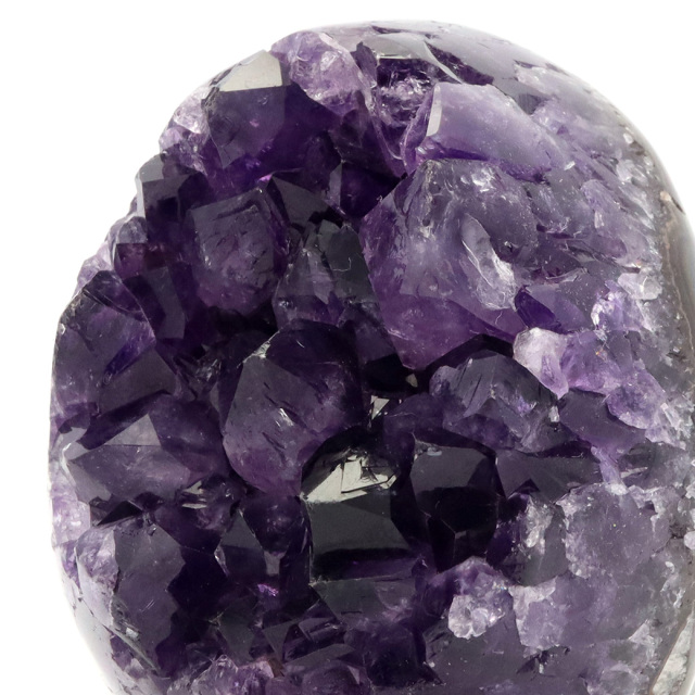 アメジスト クラスター 側面磨き AAA ドゥルーザ 紫水晶 置き物 原石 ウルグアイ産 天然石 1点物 2月 誕生石 天然石 amethyst