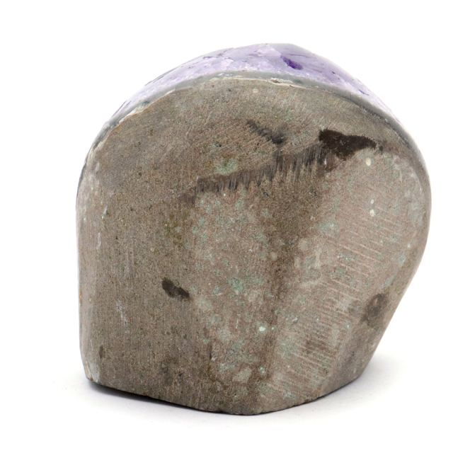 アメジスト クラスター 側面磨き AAA ドゥルーザ 紫水晶 置き物 原石 ウルグアイ産 天然石 1点物 2月 誕生石 天然石