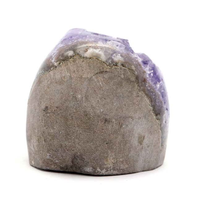 アメジスト クラスター 側面磨き AAA ドゥルーザ 紫水晶 置き物 原石 ウルグアイ産 天然石 1点物 2月 誕生石 天然石