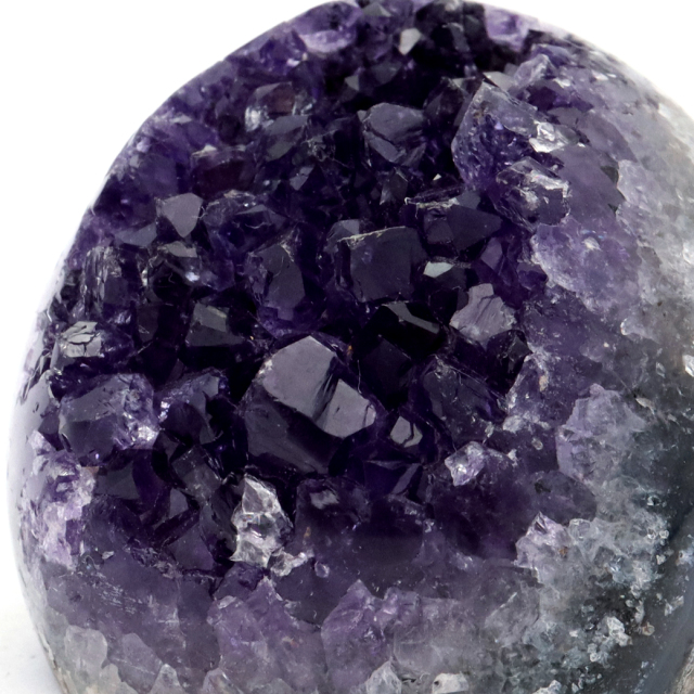 アメジスト クラスター 側面磨き AAA ドゥルーザ 紫水晶 置き物 原石 ウルグアイ産 天然石 1点物 2月 誕生石 天然石