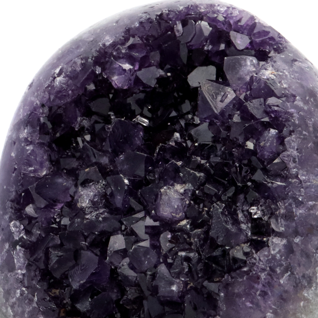 アメジスト クラスター 側面磨き AAA ドゥルーザ 紫水晶 置き物 原石 ウルグアイ産 天然石 1点物 2月 誕生石 天然石