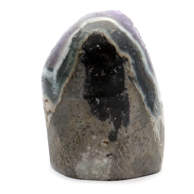 アメジスト クラスター 側面磨き AAA ドゥルーザ 紫水晶 置き物 原石 ウルグアイ産 天然石 1点物 2月 誕生石 天然石