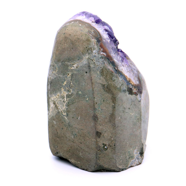 アメジスト クラスター 側面磨き 紫水晶 置き物 原石 ウルグアイ産 天然石 AAA 1点物 2月 誕生石