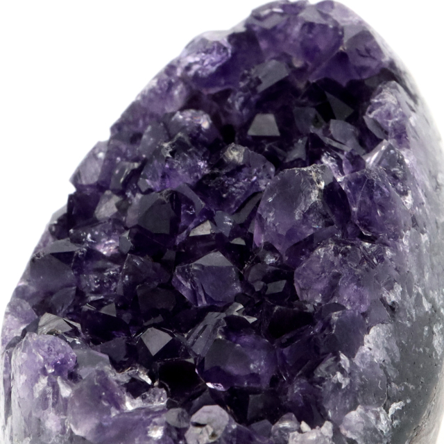 アメジスト クラスター 側面磨き AAA ドゥルーザ 紫水晶 置き物 原石 ウルグアイ産 天然石 1点物 2月 誕生石 天然石