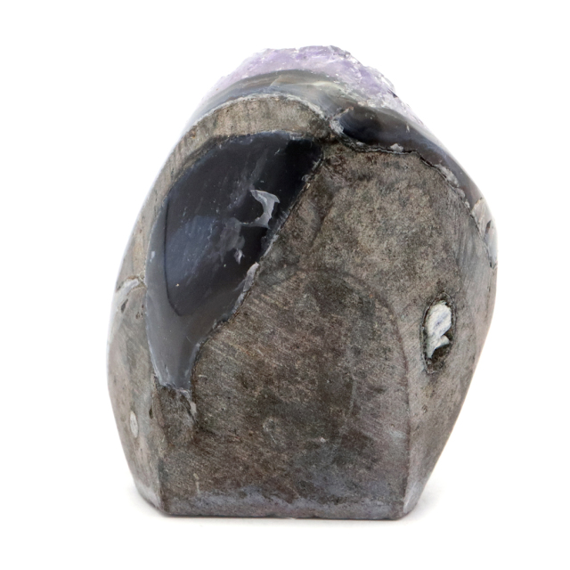 アメジスト クラスター 側面磨き AAA ドゥルーザ 紫水晶 置き物 原石 ウルグアイ産 天然石 1点物 2月 誕生石 天然石