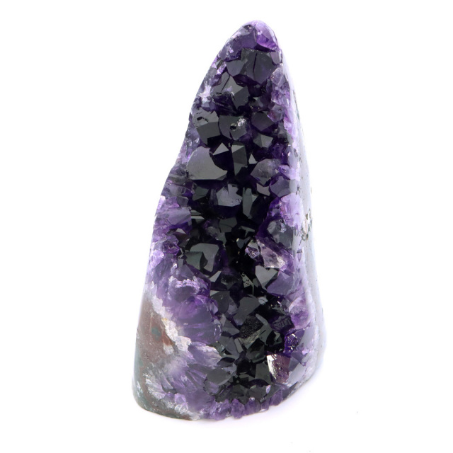 アメジスト クラスター 側面磨き 紫水晶 置き物 原石 ウルグアイ産 天然石 AAA 1点物 2月 誕生石