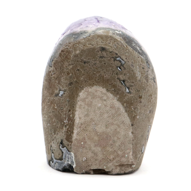 アメジスト クラスター 側面磨き AAA ドゥルーザ 紫水晶 置き物 原石 ウルグアイ産 天然石 1点物 2月 誕生石 天然石