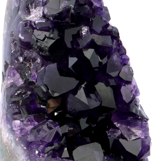 アメジスト クラスター 側面磨き 紫水晶 置き物 原石 ウルグアイ産 天然石 AAA 1点物 2月 誕生石