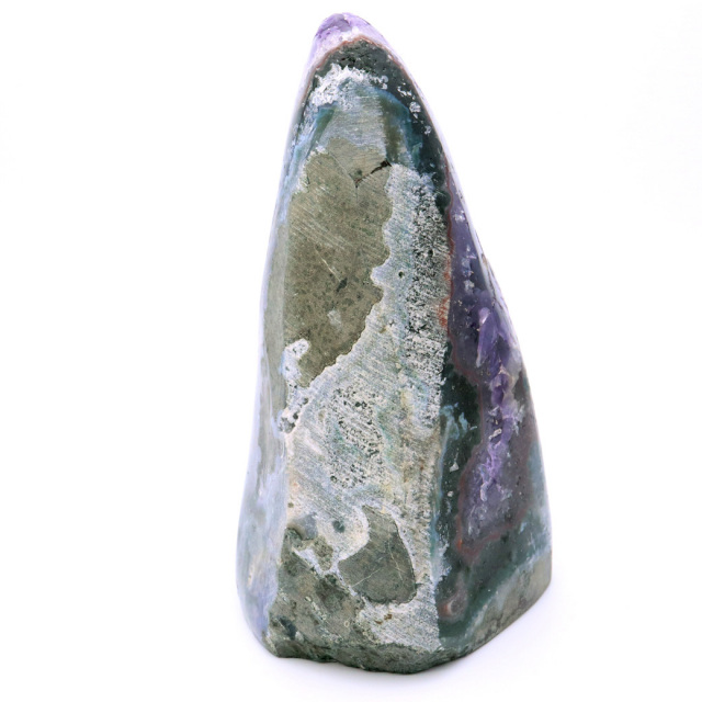 アメジスト クラスター 側面磨き 紫水晶 置き物 原石 ウルグアイ産 天然石 AAA 1点物 2月 誕生石