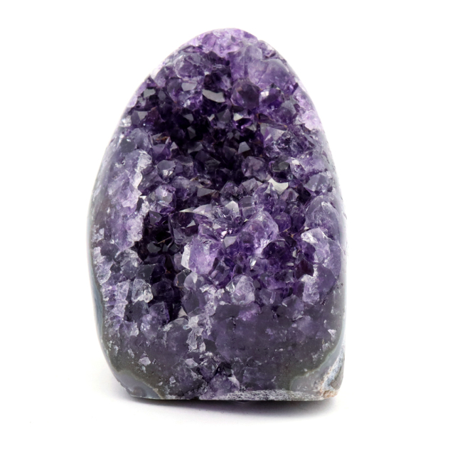 アメジスト クラスター 側面磨き AAA ドゥルーザ 紫水晶 置き物 原石 ウルグアイ産 天然石 1点物 2月 誕生石 天然石