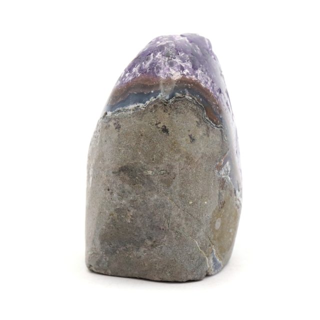 アメジスト クラスター 側面磨き AAA ドゥルーザ 紫水晶 置き物 原石 ウルグアイ産 天然石 1点物 2月 誕生石 天然石