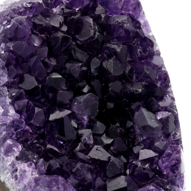 アメジスト クラスター 側面磨き AAA ドゥルーザ 紫水晶 置き物 原石 ウルグアイ産 天然石 1点物 2月 誕生石 天然石 amethyst