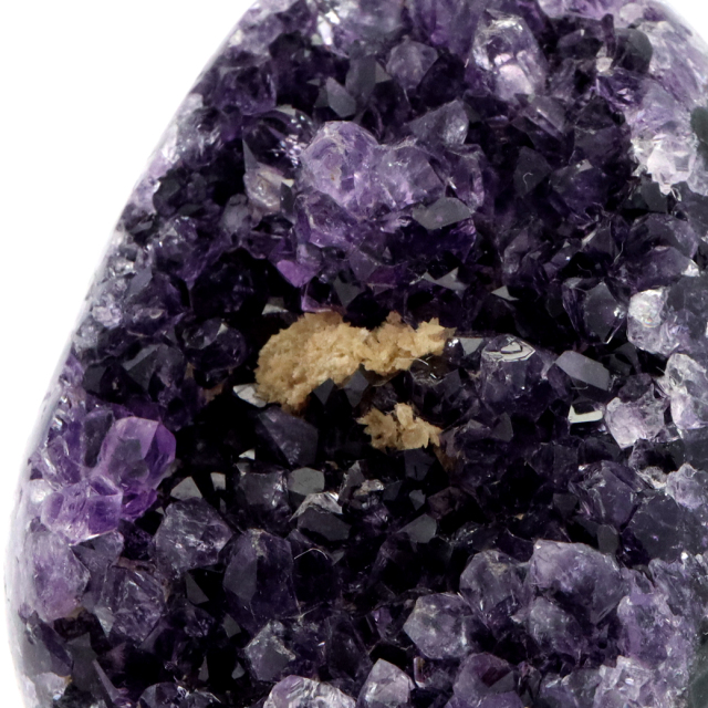 アメジスト クラスター 側面磨き AAA ドゥルーザ 紫水晶 置き物 原石 ウルグアイ産 天然石 1点物 2月 誕生石 天然石 amethyst