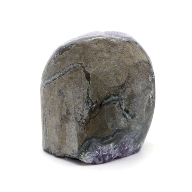 アメジスト クラスター 側面磨き AAA ドゥルーザ 紫水晶 置き物 原石 ウルグアイ産 天然石 1点物 2月 誕生石 天然石 amethyst