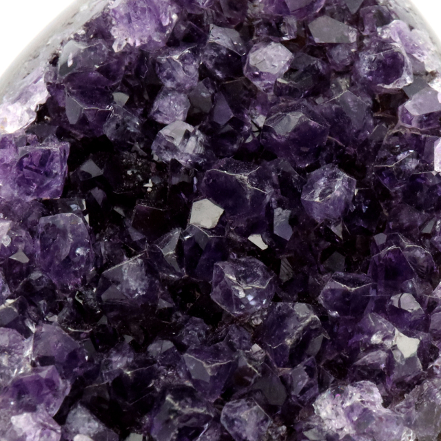 アメジスト クラスター 側面磨き AAA ドゥルーザ 紫水晶 置き物 原石 ウルグアイ産 天然石 1点物 2月 誕生石 天然石 amethyst