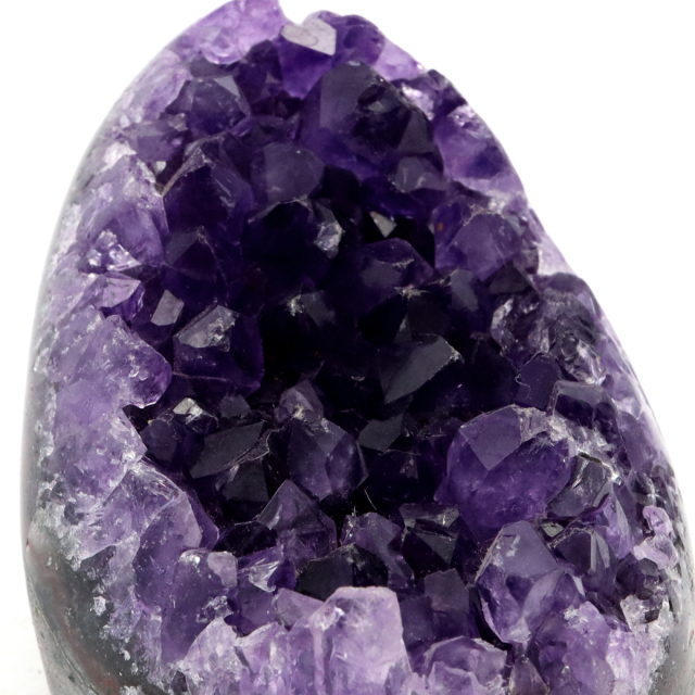アメジスト クラスター 側面磨き AAA ドゥルーザ 紫水晶 置き物 原石 ウルグアイ産 天然石 1点物 2月 誕生石 天然石 amethyst
