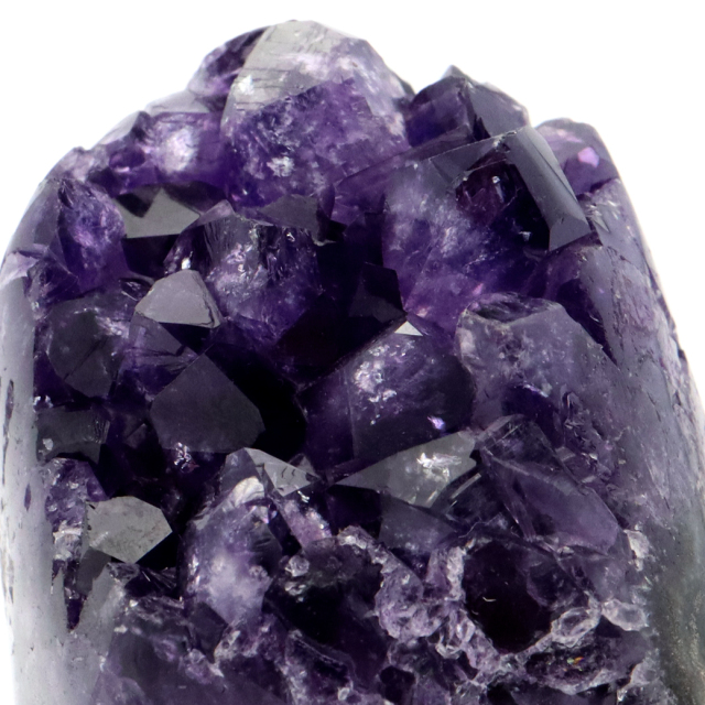 アメジスト クラスター 側面磨き AAA ドゥルーザ 紫水晶 置き物 原石 ウルグアイ産 天然石 1点物 2月 誕生石 天然石 amethyst