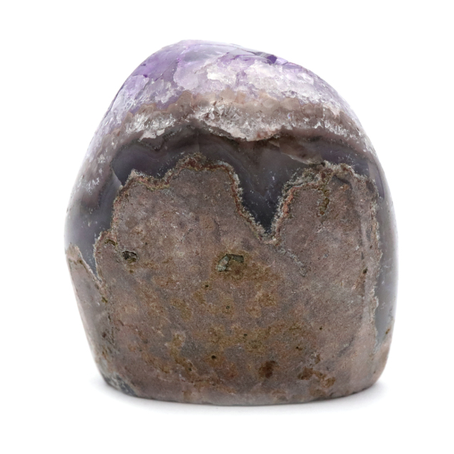 アメジスト クラスター 側面磨き AAA ドゥルーザ 紫水晶 置き物 原石 ウルグアイ産 天然石 1点物 2月 誕生石 天然石 amethyst
