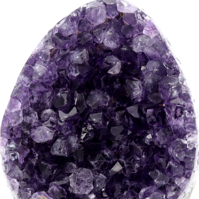 アメジスト クラスター 側面磨き AAA ドゥルーザ 紫水晶 置き物 原石 ウルグアイ産 天然石 1点物 2月 誕生石 天然石 amethyst