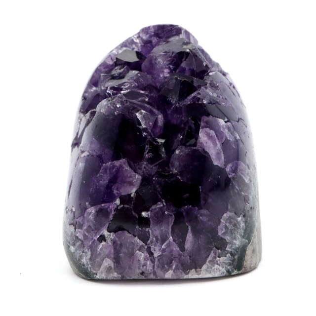 アメジスト クラスター 側面磨き AAA ドゥルーザ 紫水晶 置き物 原石 ウルグアイ産 天然石 1点物 2月 誕生石 天然石 amethyst