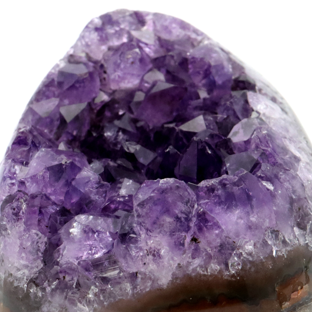 アメジスト クラスター 側面磨き AAA ドゥルーザ 紫水晶 置き物 原石 ウルグアイ産 天然石 1点物 2月 誕生石 天然石 amethyst