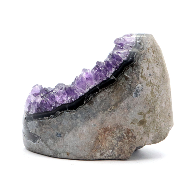 アメジスト クラスター 側面磨き AAA ドゥルーザ 紫水晶 置き物 原石 ウルグアイ産 天然石 1点物 2月 誕生石 天然石 amethyst