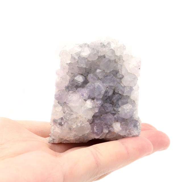 アメジスト クラスター 側面磨き AAA ドゥルーザ 紫水晶 置き物 原石 ウルグアイ産 天然石 1点物 2月 誕生石 天然石 amethyst