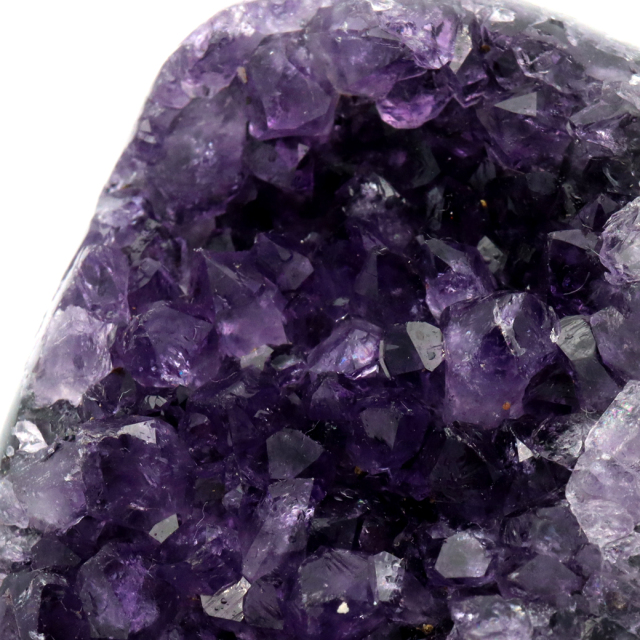 アメジスト クラスター 側面磨き AAA ドゥルーザ 紫水晶 置き物 原石 ウルグアイ産 天然石 1点物 2月 誕生石 天然石 amethyst