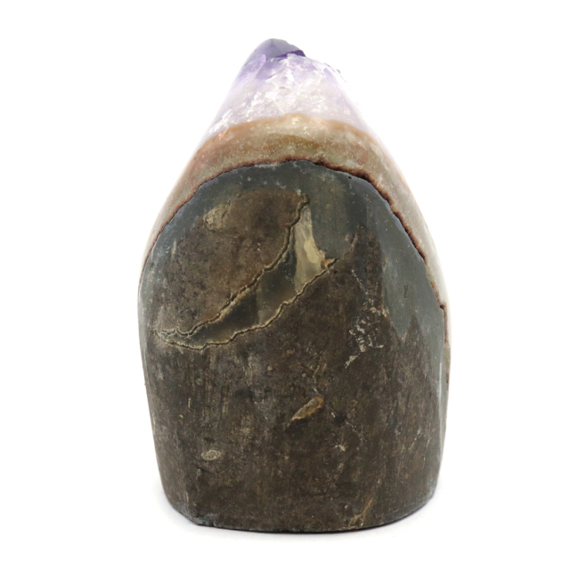 アメジスト クラスター 側面磨き AAA ドゥルーザ 紫水晶 置き物 原石 ウルグアイ産 天然石 1点物 2月 誕生石 天然石 amethyst
