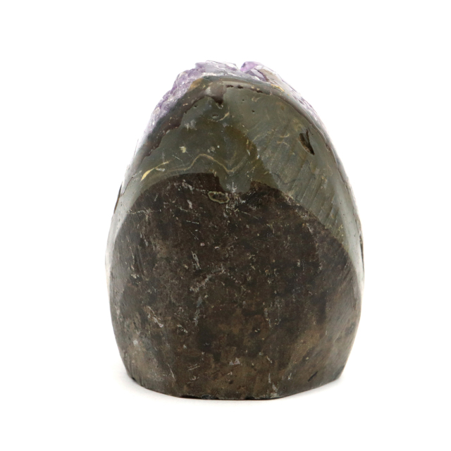 アメジスト クラスター 側面磨き AAA ドゥルーザ 紫水晶 置き物 原石 ウルグアイ産 天然石 1点物 2月 誕生石 天然石 amethyst