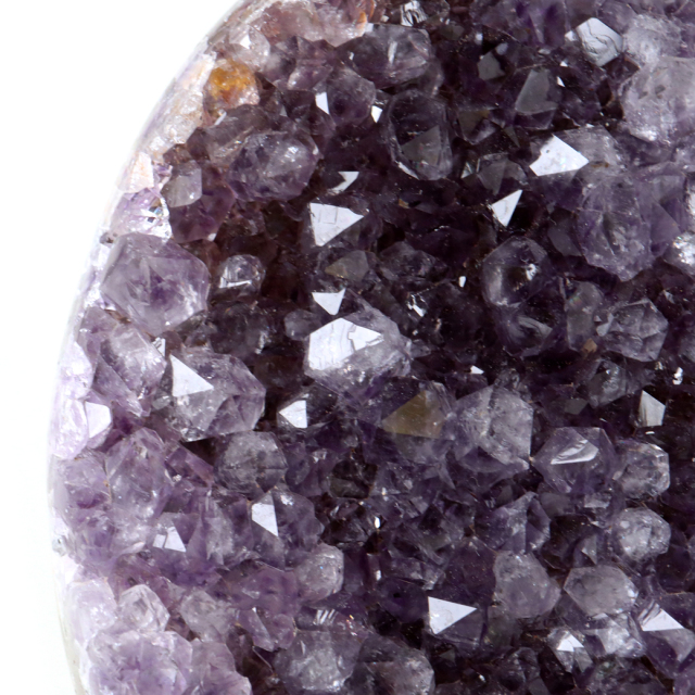 アメジスト クラスター 側面磨き AAA ドゥルーザ 紫水晶 置き物 原石 ウルグアイ産 天然石 1点物 2月 誕生石 天然石 amethyst