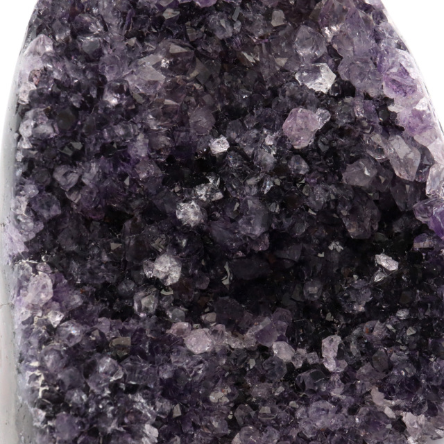 アメジスト クラスター 側面磨き AAA ドゥルーザ 紫水晶 置き物 原石 ウルグアイ産 天然石 1点物 2月 誕生石 天然石 amethyst