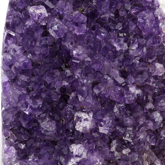 アメジスト クラスター 側面磨き AAA ドゥルーザ 紫水晶 置き物 原石 ウルグアイ産 天然石 1点物 2月 誕生石 天然石 amethyst