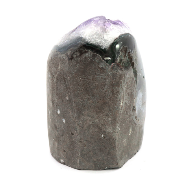アメジスト クラスター 側面磨き AAA ドゥルーザ 紫水晶 置き物 原石 ウルグアイ産 天然石 1点物 2月 誕生石 天然石 amethyst