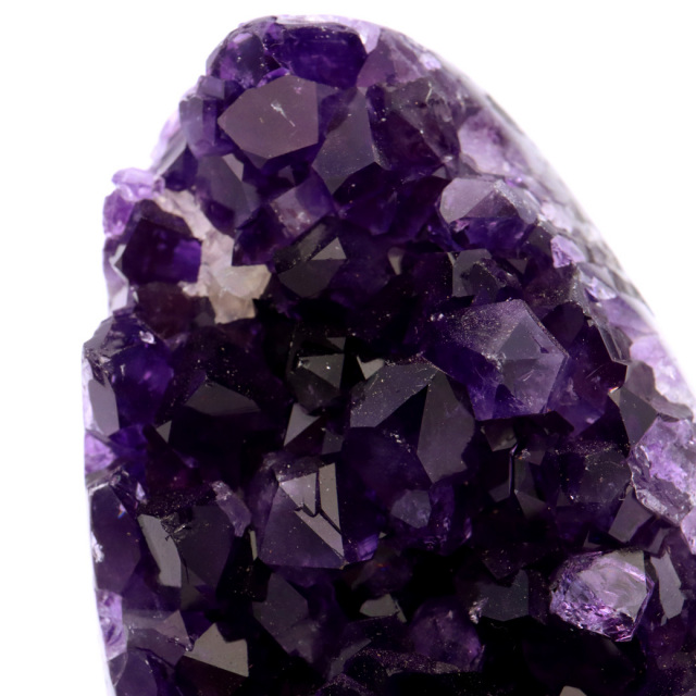 アメジスト クラスター 側面磨き 紫水晶 置き物 原石 ウルグアイ産 天然石 AAA 1点物 2月 誕生石