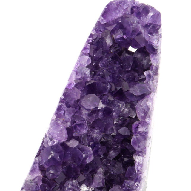 アメジスト クラスター 側面磨き AAA ドゥルーザ 紫水晶 置き物 原石 ウルグアイ産 天然石 1点物 2月 誕生石 天然石 amethyst