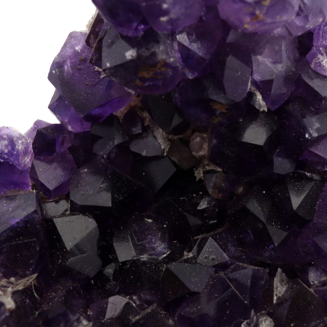 アメジスト クラスター 側面磨き AAA ドゥルーザ 紫水晶 置き物 原石 ウルグアイ産 天然石 1点物 2月 誕生石 天然石 amethyst