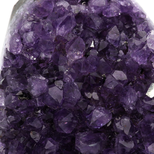 アメジスト クラスター 側面磨き AAA ドゥルーザ 紫水晶 置き物 原石 ウルグアイ産 天然石 1点物 2月 誕生石 天然石 amethyst