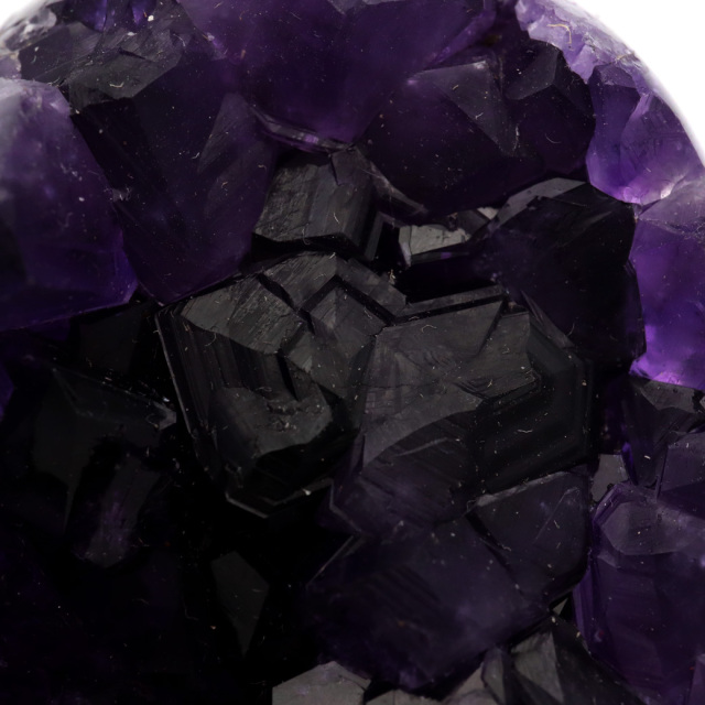 アメジスト クラスター 側面磨き AAA ドゥルーザ 紫水晶 置き物 原石 ウルグアイ産 天然石 1点物 2月 誕生石 天然石 amethyst