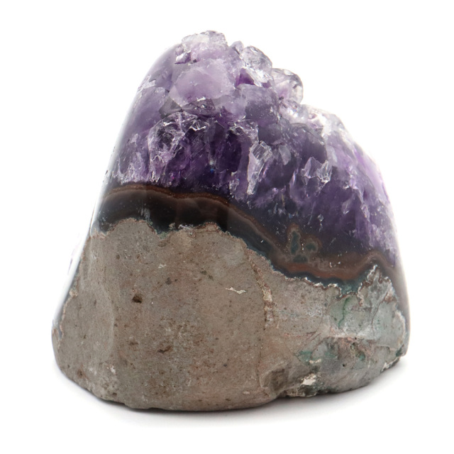 アメジスト クラスター 側面磨き AAA ドゥルーザ 紫水晶 置き物 原石 ウルグアイ産 天然石 1点物 2月 誕生石 天然石 amethyst