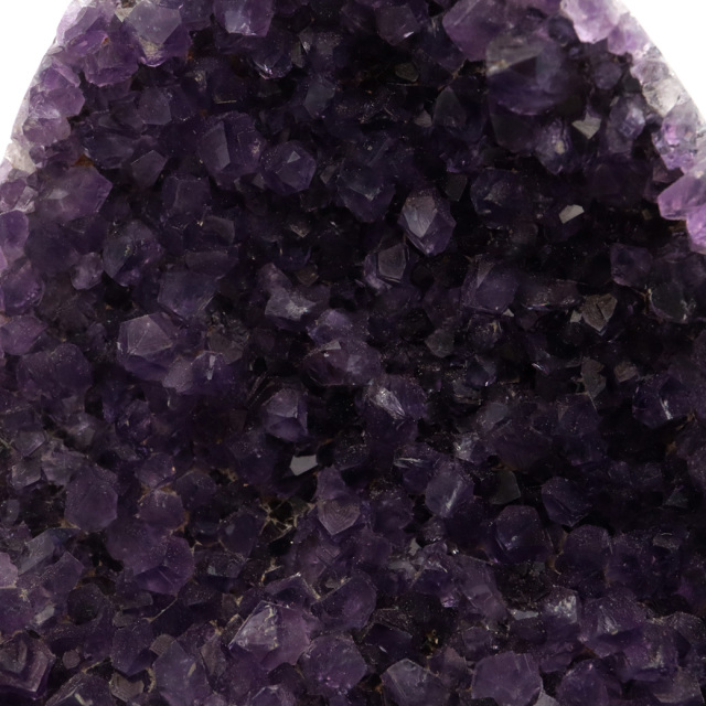 アメジスト クラスター 側面磨き AAA ドゥルーザ 紫水晶 置き物 原石 ウルグアイ産 天然石 1点物 2月 誕生石 天然石 amethyst