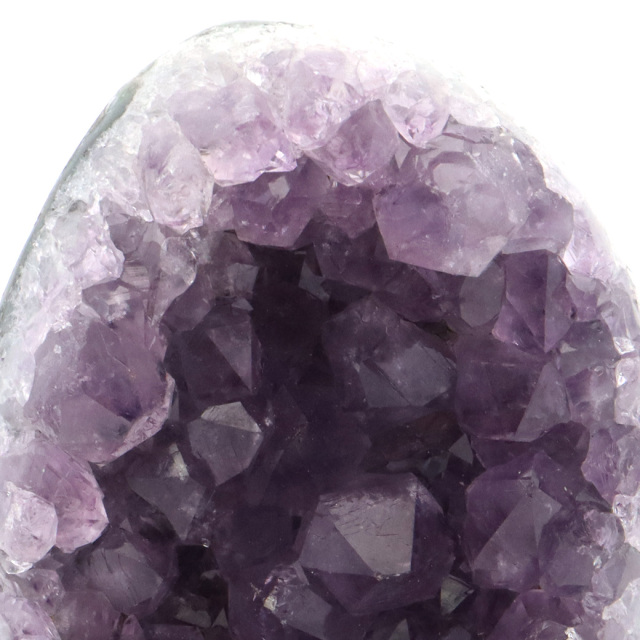 アメジスト クラスター 側面磨き AAA ドゥルーザ 紫水晶 置き物 原石 ウルグアイ産 天然石 1点物 2月 誕生石 天然石 amethyst