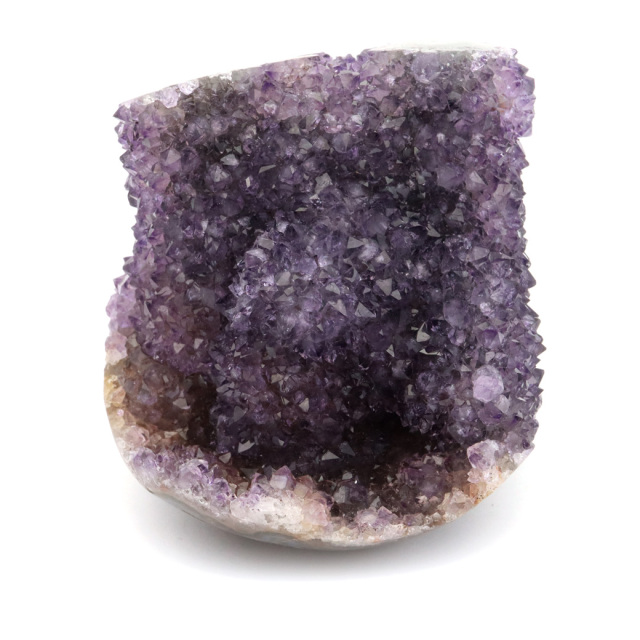 カクタス アメジスト スピリットクォーツ AAA フラワー スタラクタイト 紫水晶 置き物 原石 385g ウルグアイ産 天然石 1点物 2月 誕生石