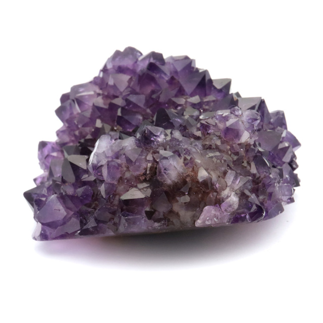 カクタス アメジスト スピリットクォーツ AAA フラワー スタラクタイト 紫水晶 置き物 原石 411g ウルグアイ産 天然石 1点物 2月 誕生石