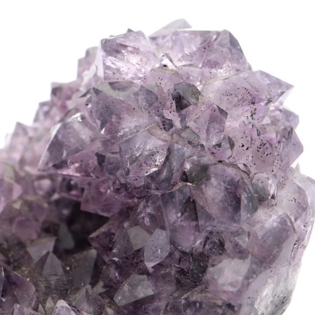 フラワー アメジストスタラクタイト AAA 紫水晶 置き物 原石 114g ウルグアイ産 天然石 1点物 2月 誕生石