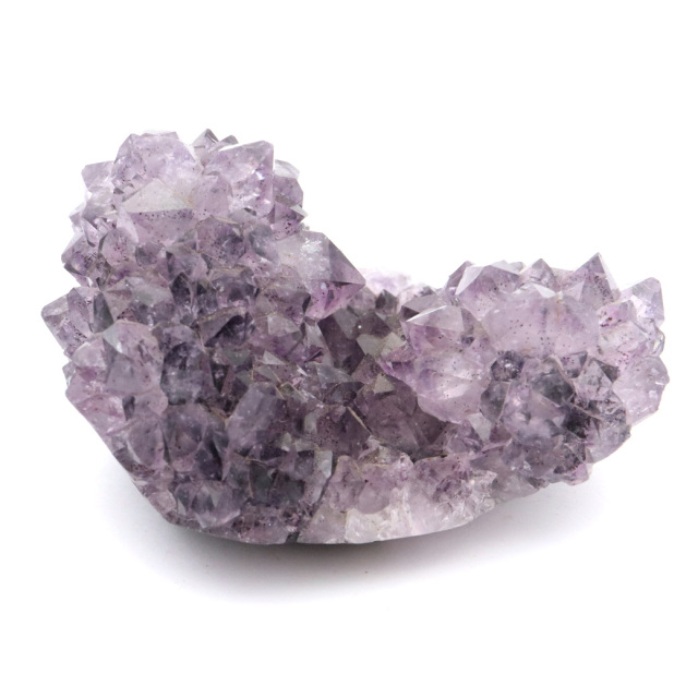 フラワー アメジストスタラクタイト AAA 紫水晶 置き物 原石 114g ウルグアイ産 天然石 1点物 2月 誕生石