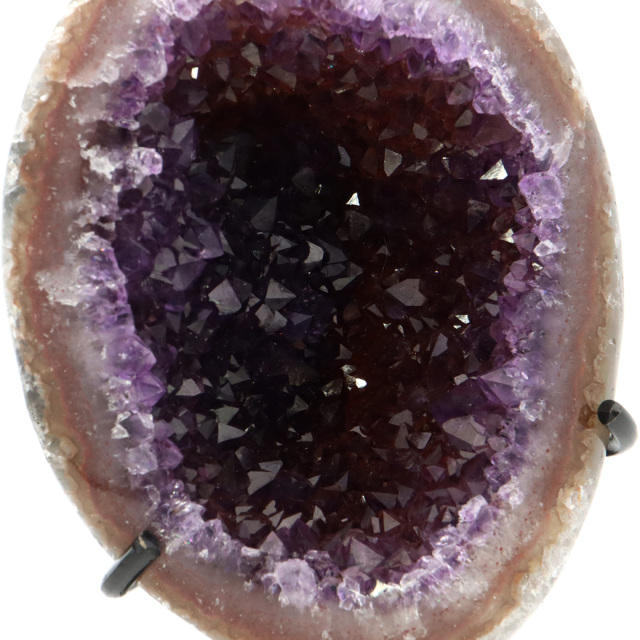 アメジスト ドーム AAA 晶洞 スタンド 台付き オブジェ 紫水晶 置き物 原石 811g ウルグアイ産 天然石 1点物 2月 誕生石